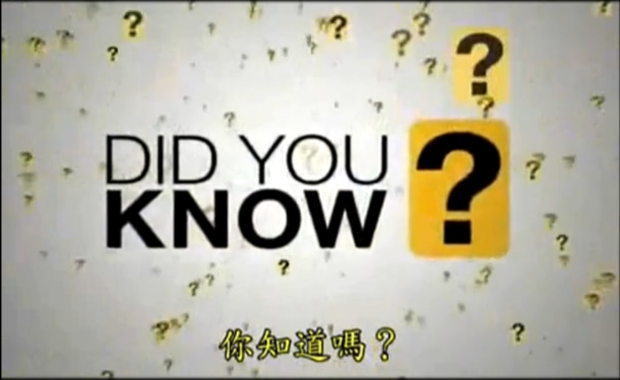 励志短片DID YOU KNOW？